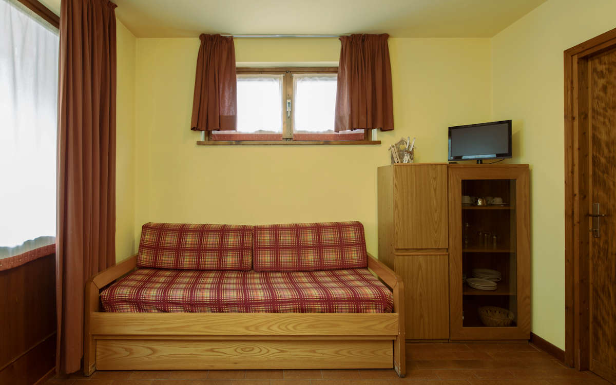 Residence ables divano letto nel soggiorno